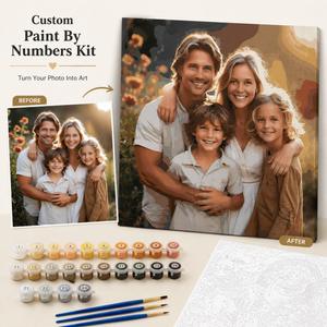 Custom Paint By Numbers – Upload Photo to Painting